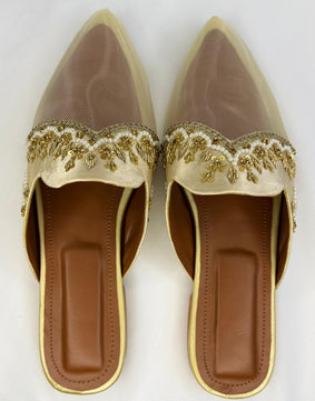 Gilded Grace Mules 💛