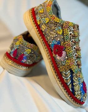 RANGEEN DHAAGY BRIDAL SNEAKERS 🤩✨ (MAKE TO ORDER)