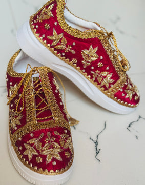 MANNAT BRIDAL SNEAKERS 🤩✨ (MAKE TO ORDER)