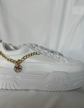 String White Sneakers