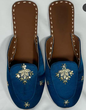 Backless Beauty Loafer Dark blue