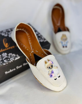 Labubu White Loafer (Color can be Customize 😍 )