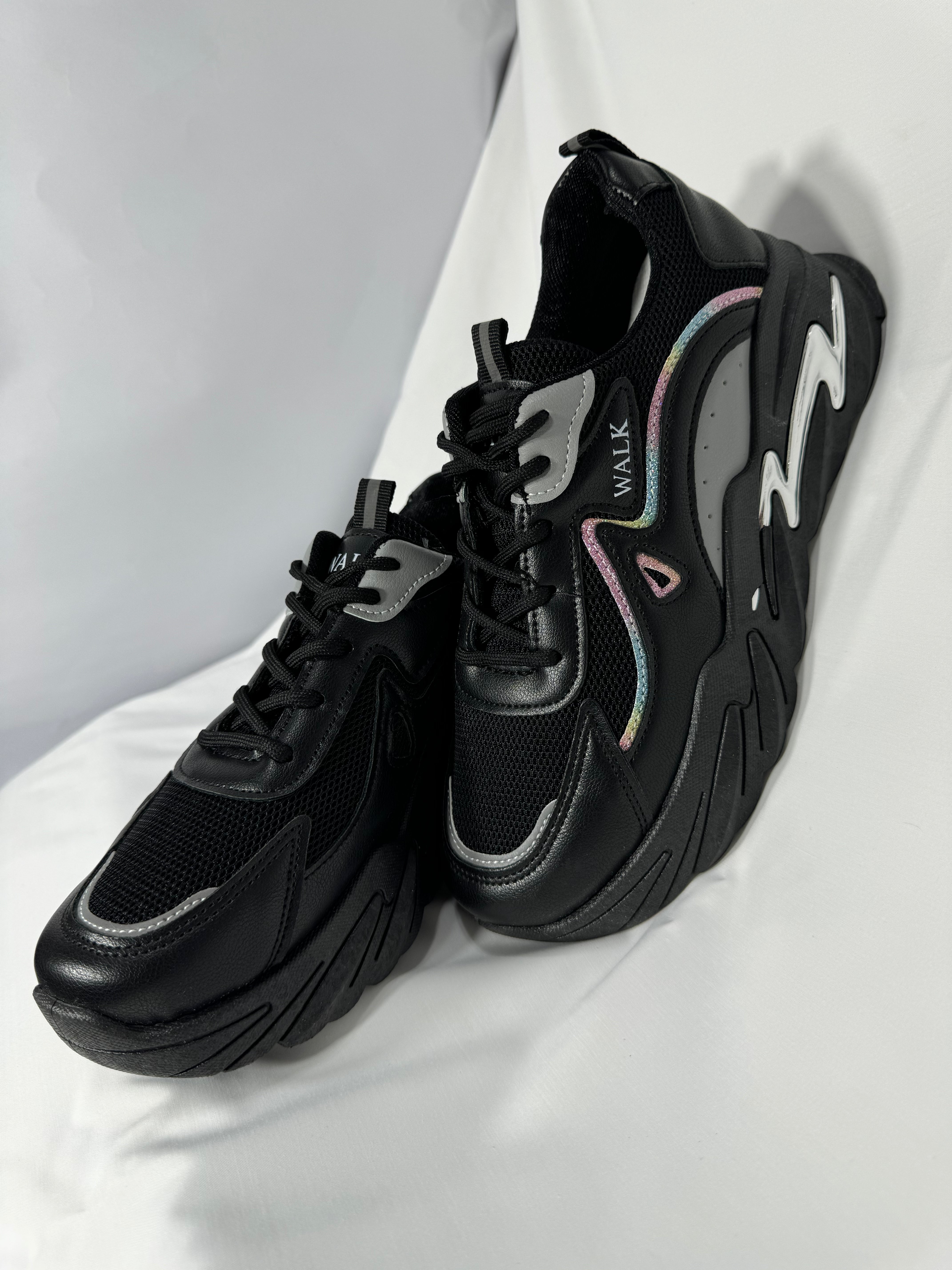 BLACK CHUNKY SNEAKER-SN07 - Main Image