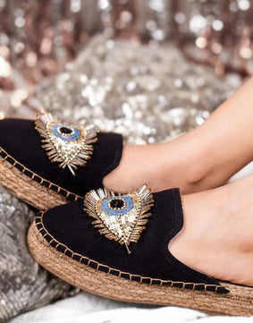 One Eye Espadrille 💥  (MAKE TO ORDER)