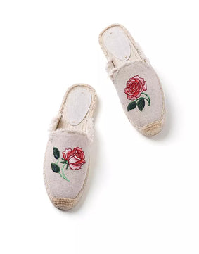 Ivory Rose Espadrille 💥  (MAKE TO ORDER)